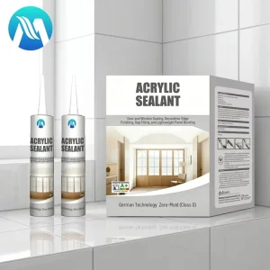 Acrylic Sealant Crack Filler Wall Concrete Window Waterproofing Mildew resistant Weatherproof Flexible 1 Part Adhesive