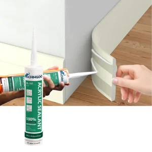 Acrylic Sealant Waterproof Fireproof Caulking for Wood Frames, Ducts, Windows, Facades, and Joints