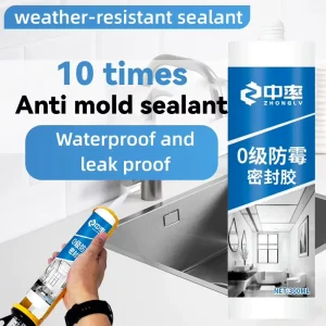 Acrylic Silicone Sealant One-Component Fast-Curing Glue for Construction, Transportation, and Woodworking