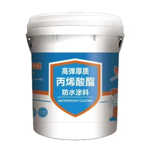 Acrylic Water Based Waterproof Polymer Material Coating for Construction