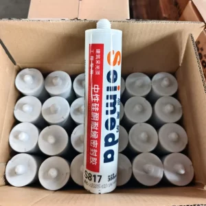 Adhesive PVC Glass Curtain Wall Edge Bonding Glue Weatherproof Silicone Sealant Construction 300ml