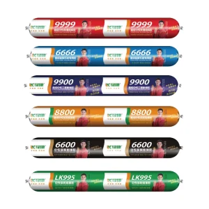 Adhesive Sealant 750g Sausage Cartridge Weatherproof Epoxy Resin Structural Silicone Sealant Glue For Glass
