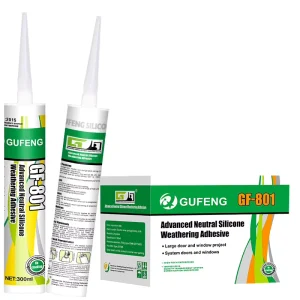 Advanced Neutral Weather Resistant Silicone Sealant for Construction Use Indoor Outdoor Window Door for Sealing One Component