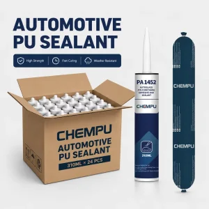 Aftermarket Low VOC Polyurethane Auto Sealant Bonding Dustproof Flexible Car Glass Sealant for Fleet Repair Stable PU Sealant