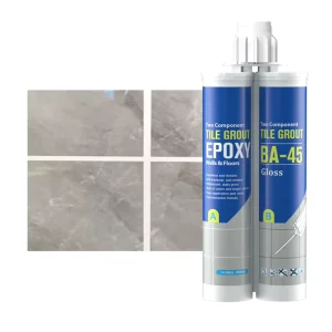 Aging-Resistant Colorful Caulking for Mosaic Tile Grouting in Food Processing Plants