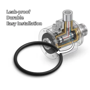 Air Compressor Pipe & Valve Rubber O Ring for Leak proof Sealing Under High Pressure Chemical & Oil Resistant Piston Seal