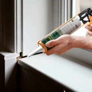 All Purpose Waterproof White Acrylic Caulking Sealant Gap Filler