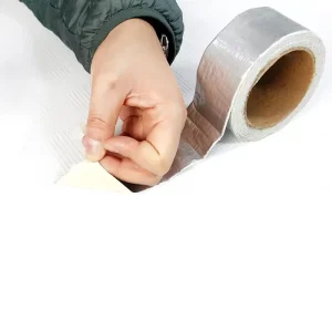 Aluminum Foil Butyl Rubber Waterproof Adhesive Roofing Sealant Tape for Roof Leak Repair