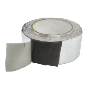 Aluminum Foil Butyl Sealant Tape Butyl Waterproof Tape Sealing Tape for Pipe Metal RV Awning Roof Leak Window Seal Boat Repair