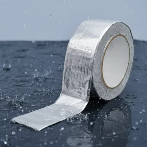 Aluminum Foil Butyl Sealant Tape for RV, Glass, Rubber Roof, Boat, and Pipe Repair