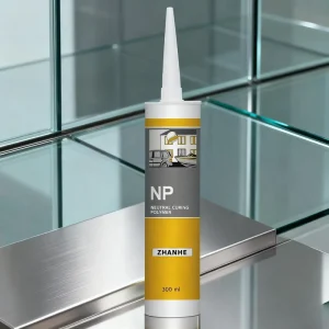 Aluminum Glass Joint Neutral Silicone Sealant Adhesive Earthquake Resistant UV Resistant High Bonding Woodworking Construction