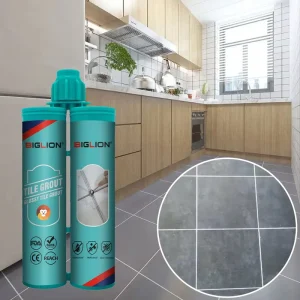 Anti-Blackening Waterproof Two-Component Anti-Mold Epoxy Tile Grout Gap-Filling Sealant for Indoor and Outdoor Tiles