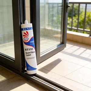 Anti Crack Weatherproof Clear Silicone Neutral Structural Sealant for Construction Woodworking Marble Stone Use