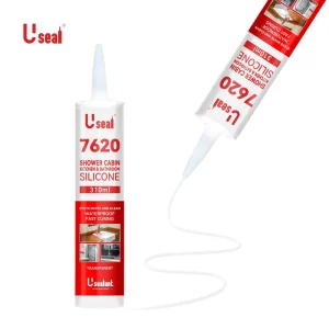 Anti-Mildew Bathroom Silicone Sealant Cartridge Crystal Clear