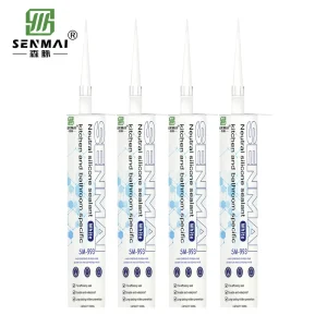 Anti-Mildew Silicone Sealant for Bathrooms and Kitchens