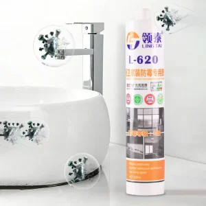 Anti-Mold Silicone Adhesive Waterproof Glass Sealant for Bathroom Woodworking