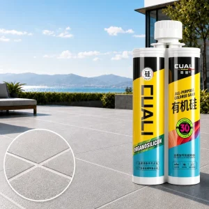 Anti Yellowing Anti Blackening Two Component Organosilicon Tile Grout Anti Stain Anti Moldy Joint Filler