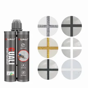 Anti Yellowing Matte Epoxy Tile Grout Waterproof Anti Stain OEM ODM for Gap Filling of Stone