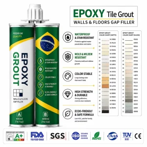 Antibacterial High-Strength Hygienic Tile Grout Sealant for Hospitals and Apartments