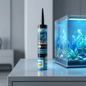 Aquarium Silicone Sealant Waterproof Acidic High Strength Fast Curing for Construction Use