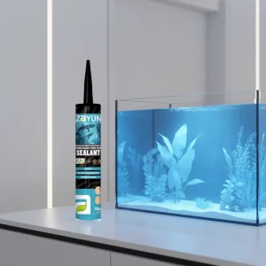 Aquarium and Pool Glazing Transparent Strong Bond Acid curing Silicone Adhesive Sealants Glass Sealant
