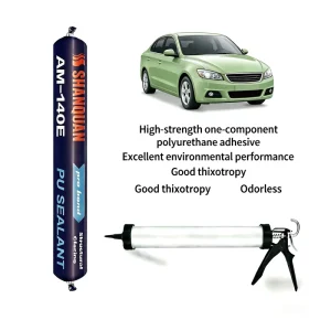 Auto Glass Fitting PU Sealant Strong Initial Tack Urethane Adhesive for Quick Installation