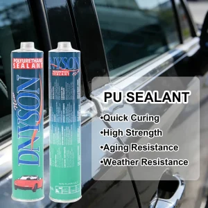 Auto Glass Sealant Glue 310ml Waterproof Black Urethane for Cars Windshield