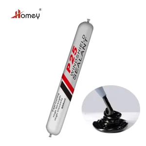 Auto Glass Silicone Sealant for Car Front Windshield, Quick Dry