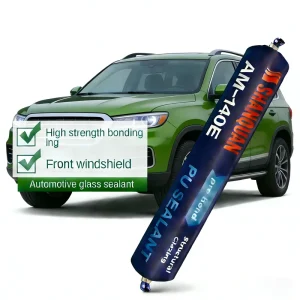 Auto Windscreen Polyurethane Caulk Waterproof Urethane Adhesive Vehicle Glass Sealant