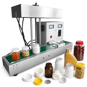 Automatic Continuous Sealing Equipment with Wadding Liner Technology for Large Containers, Laboratory, and Industrial Applications