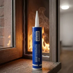 Automatic Fire Extinguishing Silicone Sealant High Bond Flexible Fireproof Glue for Electrical Fires and Gap Filling