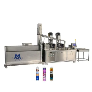 Automatic High Viscosity Grease Tube Dual Silicone Sealant Cartridge Filling Machine