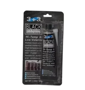 Automotive Gasket Sealant Black Silicone-Free Waterproof Oil-Resistant Adhesive for Car Engine Repair