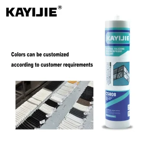 Automotive Glass Silicone Adhesive and Windshield Sealant, Single-Component