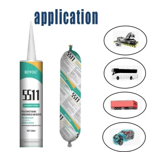 Automotive PU Sealant for Windshield Installation High Strength Waterproof Adhesive