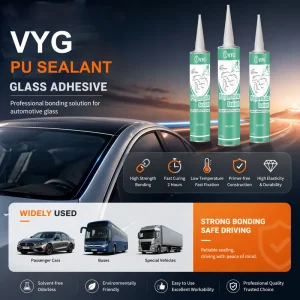Super Strong High Viscosity Polyurethane PU Sealant Car Windshield Auto Glass Window Urethane Sealing Adhesive Glue