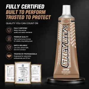 Automotive Silicone RTV Sealant, Gasket-Free, for Engines, Radiators, and Exhaust Pipes, -60 to +280 Operating Temperature