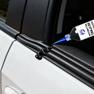 Automotive Silicone Sealant Adhesive, Black White Translucent, High Temperature, UV Resistant, Waterproof, Gap Filling
