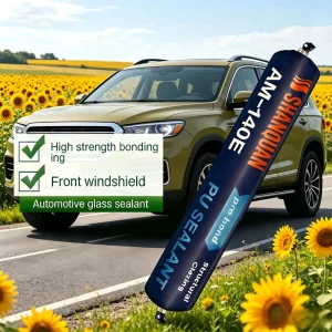 Automotive Structural PU Sealant Shock Absorbing Urethane Adhesive for Windscreen Mounting