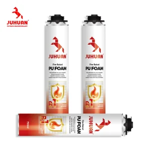 B1 Fire Rated Polyurethane Foam Smoke and Gas Sealant for Fire Protection