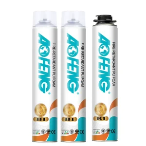 B1 Fire-Resistant Self-Extinguishing Expanding Polyurethane Foam for Insulation