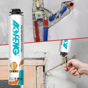 B1 Fireproof Polyurethane Foam Sealant for Construction Door Sealing Gaps and Cracks Expanding
