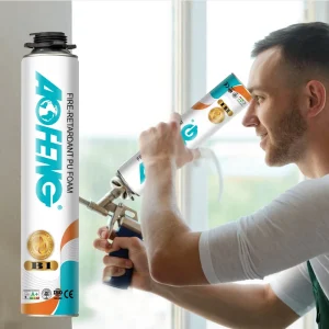 B1 Flame Retardant Expandable PU Foam Sealant and Insulation Eco Friendly PU Spray Foam PU Foam Chemical Sealant
