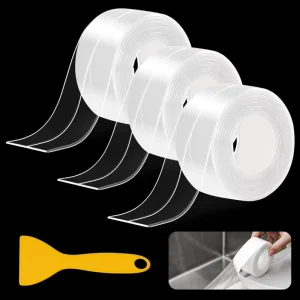 Bath and Kitchen Caulk Tape Sealant Strip PVC Self Adhesive Tub and Wall Mildew Sealing Tape