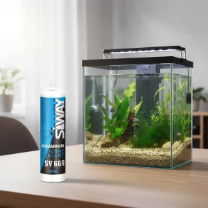 Best Performance Aquarium Sealant SV668 Waterproof Resistant GP Fast Curing Silicone Sealant for Pools with Free Sample