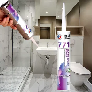Best Selling Neutral Kitchen & Bathroom Filling High Seal Silicone Sealant for Shower Rooms and Construction Use