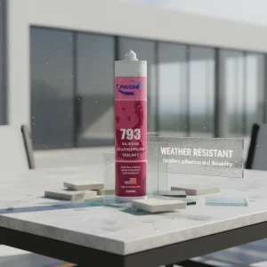 Black 590ml Sausage Neutral Silicone Sealant for Curtain Wall Construction