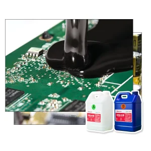 Black Electronic Epoxy Resin Potting Glue Waterproof Anti-Corrosion OEM/ODM for PCB LED Drivers