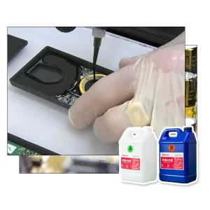Black Epoxy Potting Compound Circuit Boards Slow Curing & High Thermal Conductivity Protective Epoxy Resin