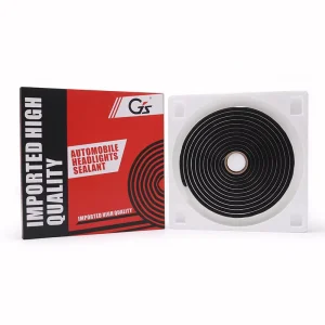 Black Grey Butyl Sealant Glue for Headlight Retrofit, Xenon Projector Lens and Windscreen